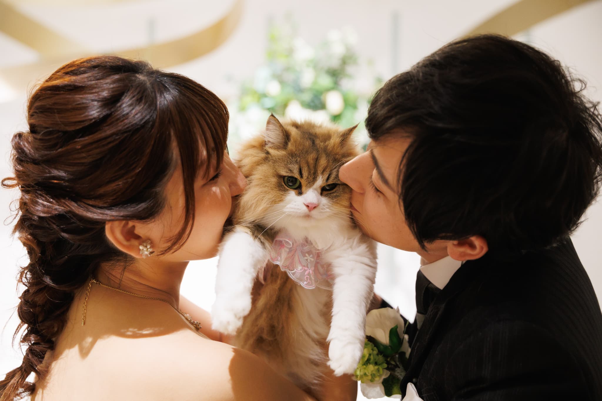 大切な“家族”と迎えるフォトウェディング